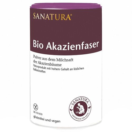 Sanatura Bio Akazienfaser 180 g Pulver, 180 G, Sanatura