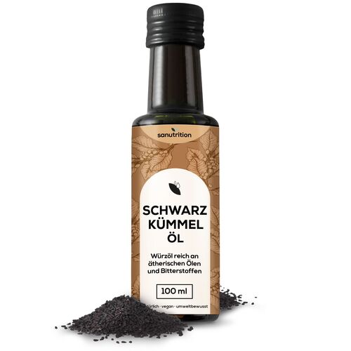 Sanutrition&reg; - Schwarzk&uuml;mmel&ouml;l, 100 ml, Sanutrition