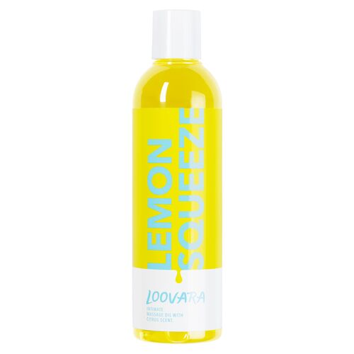 Loovara Massage&ouml;l - LEMMON SQUEEZE, 250 ml, Loovara