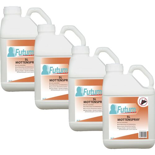 FUTUM Mottenspray, 4x5 l, FUTUM