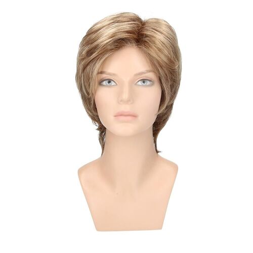 Per&uuml;cke Lilo von Lofty in Dunkelasch-/Lichtblond gestr&auml;hnt, 1 Stk., Lofty