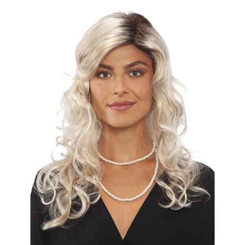 Perücke Arabella von Lofty in Mittel-/Hellblond, dunkler Ansatz, 1 Stk., Lofty