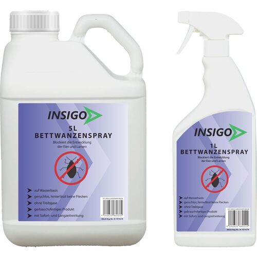 INSIGO Bettwanzenspray, 6 l, INSIGO