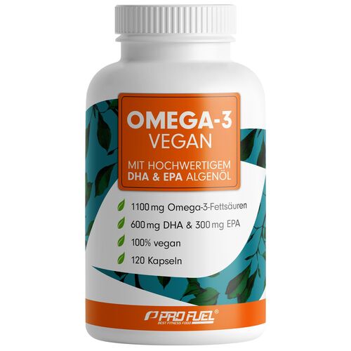 ProFuel - OMEGA-3 Vegan Kapseln, 120 Stk., ProFuel