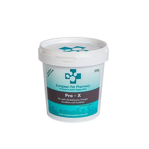 Europeanpetpharmacy’s Pro X hypoallergen zum Muskelaufbau und Muskelerhalt aus Insekten, 300 g, Europeanpetpharmacy