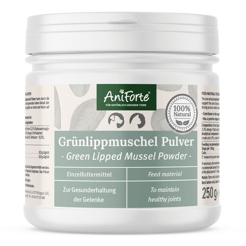 Grünlippmuschel Pulver - AniForte®, 250 g, AniForte