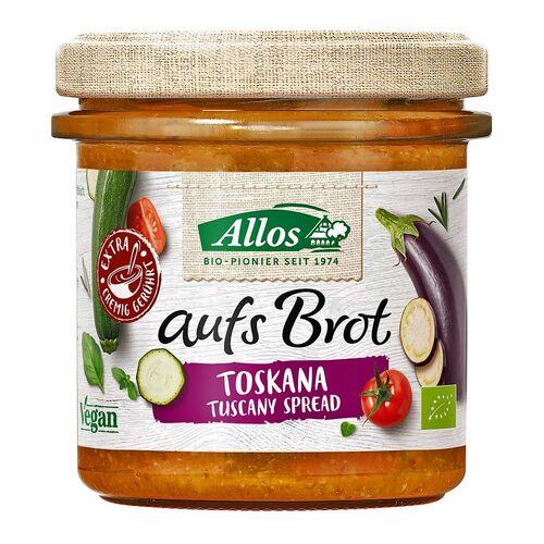 Allos Bio aufs Brot Toskana, 140 g, Allos