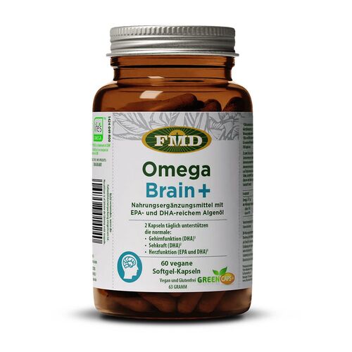 Omega Brain+ Kapseln von FMD, 60 Stk., FMD