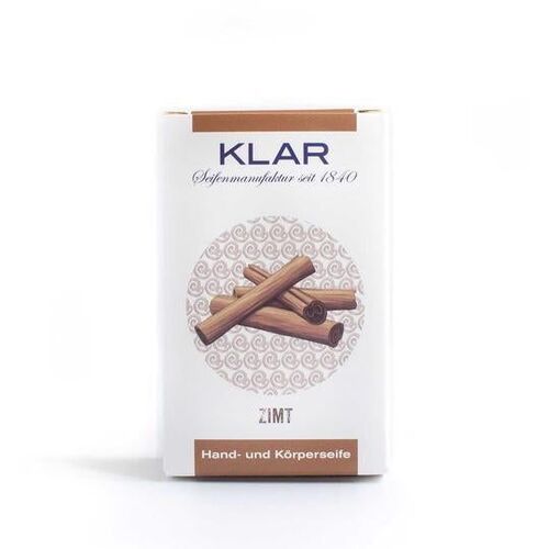 Klar-Seifen - Zimtseife (palmölfrei), 100 g, Klar Seifen