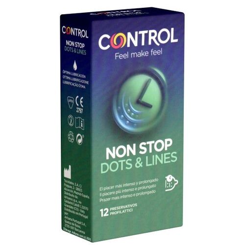 Control *Non Stop (Dots & Lines)*, 12 Stk., Control