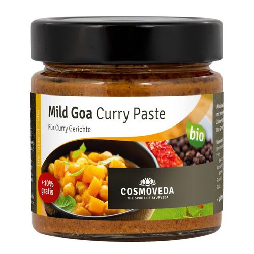 Cosmoveda - BIO Goa Curry Paste, 175 g, Cosmoveda