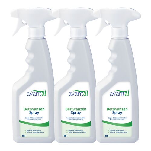avantal&reg; Bettwanzenspray, 3 Stk., avantal