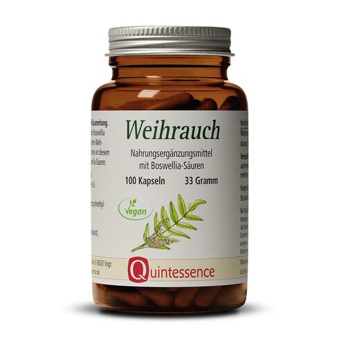 Weihrauch-Kapseln von Quintessence 33 g Kapseln, 100 st, Quintessence