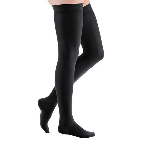 mediven elegance CCL2 AG kurz FBR Schenkelstrümpfe, 1 Stk., medi