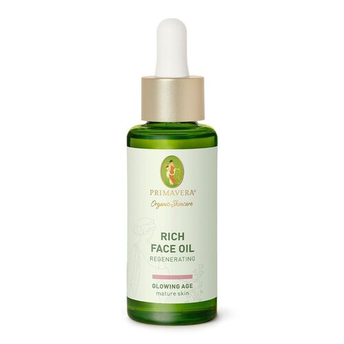 Primavera Organic Skincare Rich Face Oil Glowing Age, 30 ml, PRIMAVERA