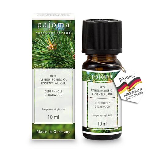 pajoma® ätherisches Cedernholz Öl 10 ml Ätherisches, 10 ML, pajoma