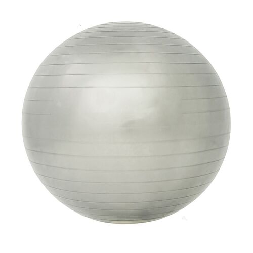 Sport-Knight® Gymnastikball mit Fußpumpe Silber 55cm, 1 Stk., Sport-Knight®