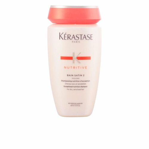 Kerastase Nutritive Bain Satin 2 Shampoo For Dry, Sensitised Hair 250 ml, 250 ML, Kérastase