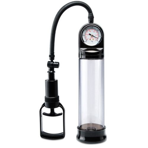 Penispumpe „Accu-Meter Power Pump“ mit Druckmesser | Effektives Potenz-Training | Pumpset!, 1 Stk., Pumpset!