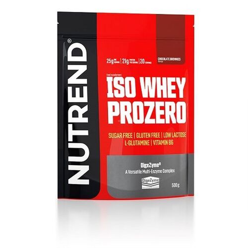 Nutrend ISO Whew Prozero - cookies cream 500 g, 500 G, NUTREND