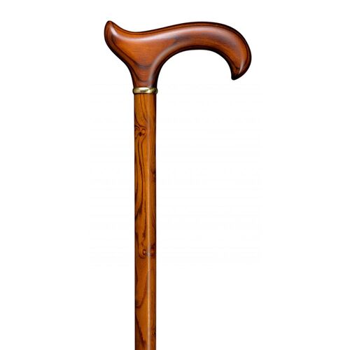 Gastrock Edelholzstock L-derby Schwarzdorn Stabil, 1 Stk., Gastrock St&ouml;cke GmbH