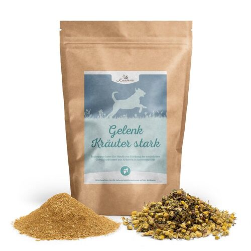 Krauterie Gelenk Kräuter stark für Hunde, 500 g, Krauterie