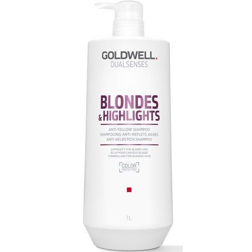 Goldwell Blondes & Highlights Anti-Yellow Shampoo, 1000 ml, Goldwell