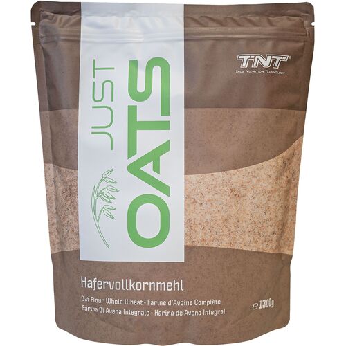 TNT Just Oats - Hafervollkornmehl - 100% natürlich, 1300 g, TNT