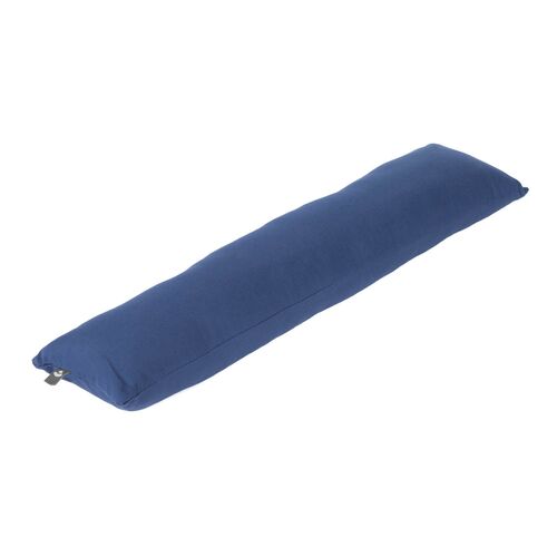 PRANAYAMA Kissen ECO, mit abnehmbarem Bezug, Kapokfüllung Dunkelblau, 1 Stk., bodhi