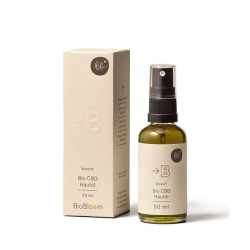 BioBloom Bio CBD Hautöl – boost, 50 ml, BioBloom