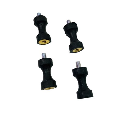 Rundpuffer Schwingpuffer Gummi / Metall 1 Set für MASPO Vibramat de Luxe, 1 Stk., MASPO