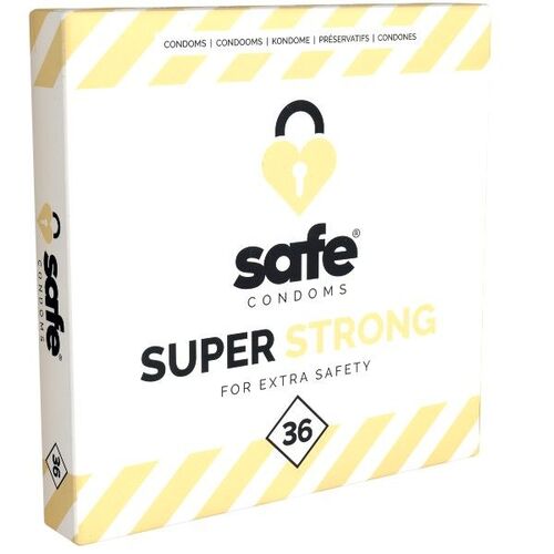Safe Condoms *Super Strong*, 36 Stk., Safe