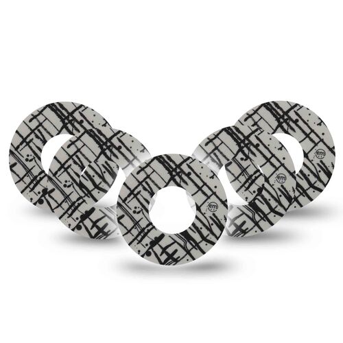 ExpressionMed | Fixierringe Freestyle Libre 1 & 2, 5 Stk., Expressionmed