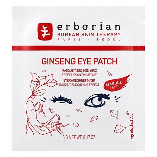 Erborian Korean Skin Therapy Paris Seoul Ginseng Eye Patch, 5 g, erborian Korean Skin Therapy