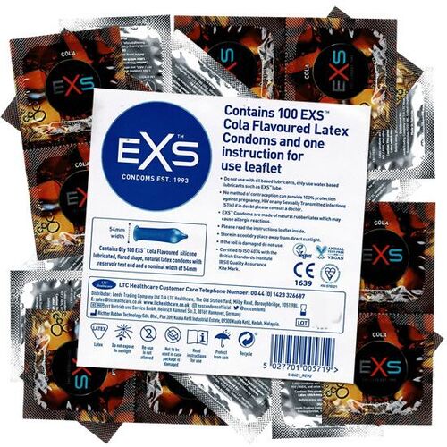 EXS *Cola Flavour*, 100 Stk., EXS Condoms