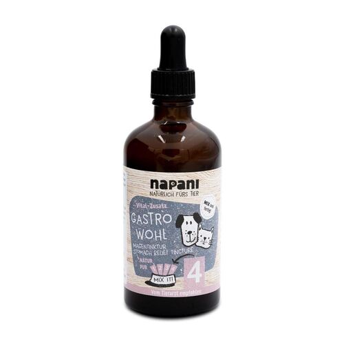 napani Gastrowohl Magen Tinktur f&uuml;r Hunde & Katzen, 100 ml, Napani
