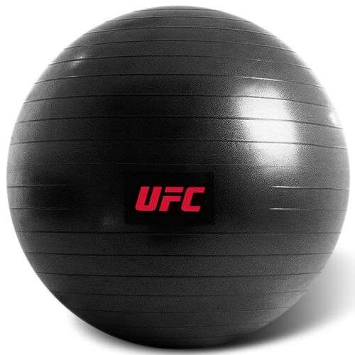 UFC FITBALL Gymnastikball 75 cm Schwarz, 1 Stk., UFC Ultimate Train