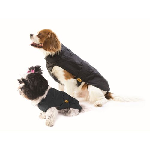 Fashion Dog Regenmantel für Hunde - Schwarz - 27 cm, 1 Stk., Fashion Dog