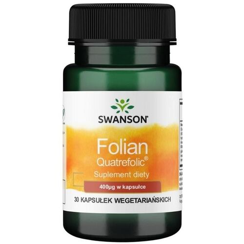 Swanson Folian Quatrefolic 400µg, 30 Stk., Swanson