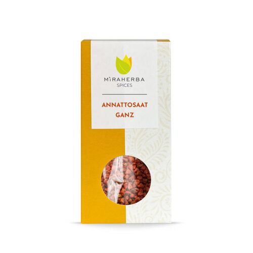 Miraherba - Bio Annattosaat ganz, 50 g, Miraherba
