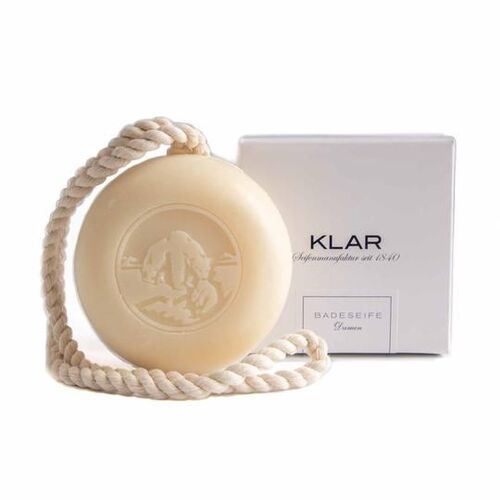 Klar-Seifen - Damen Badeseife Kordel (palmölfrei), 250 g, Klar Seifen