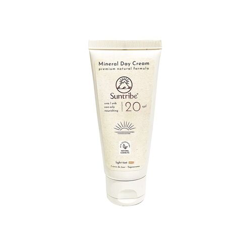 Suntribe Bio Tagescreme Mandel & Jojoba get&ouml;nt LSF20, 40 ml, Suntribe