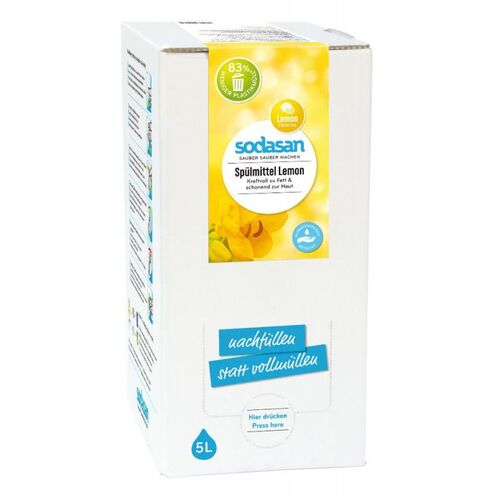 Sodasan - Sp&uuml;lmittel Lemon, 5 l, Sodasan