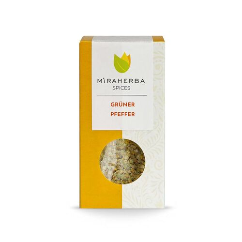 Miraherba - Bio Pfeffer grün ganz, 50 g, Miraherba