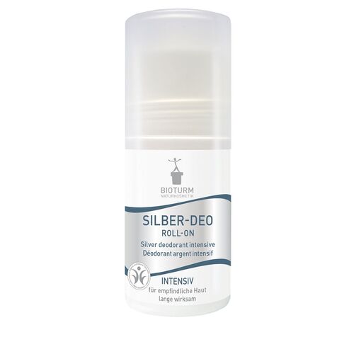 Bioturm Naturkosmetik Silber Deo Roll-On Intensiv 50 ml, 50 ml, BIOTURM