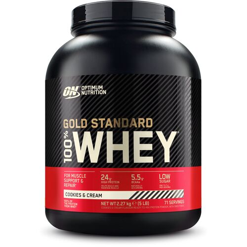 OPTIMUM NUTRITION Gold Standard Whey, 2,27 kg, Optimum Nutrition
