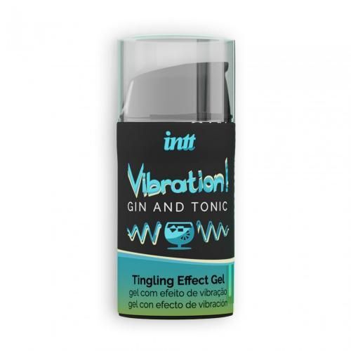 INTT *Vibration! Gin & Tonic* Tingling Effect Gel, 0,015 l, INTT