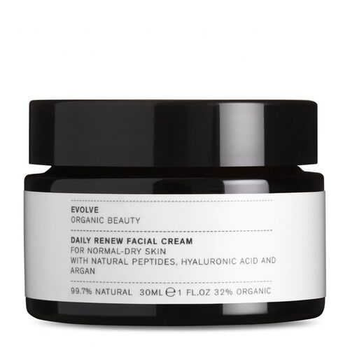 Evolve Daily Renew Facial Cream 30ml, 30 ml, EVOLVE ORGANIC BEAUTY