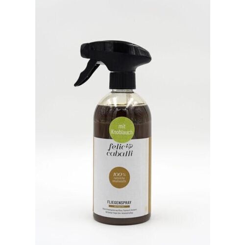 Felici-caballi Fliegenspray 2.0 (mit Knoblauch), 500 ml, felici-caballi