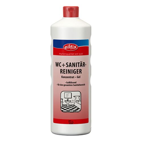 Becker Eilfix® WC- und Sanitärreiniger Gel, 1 l, Eilfix
